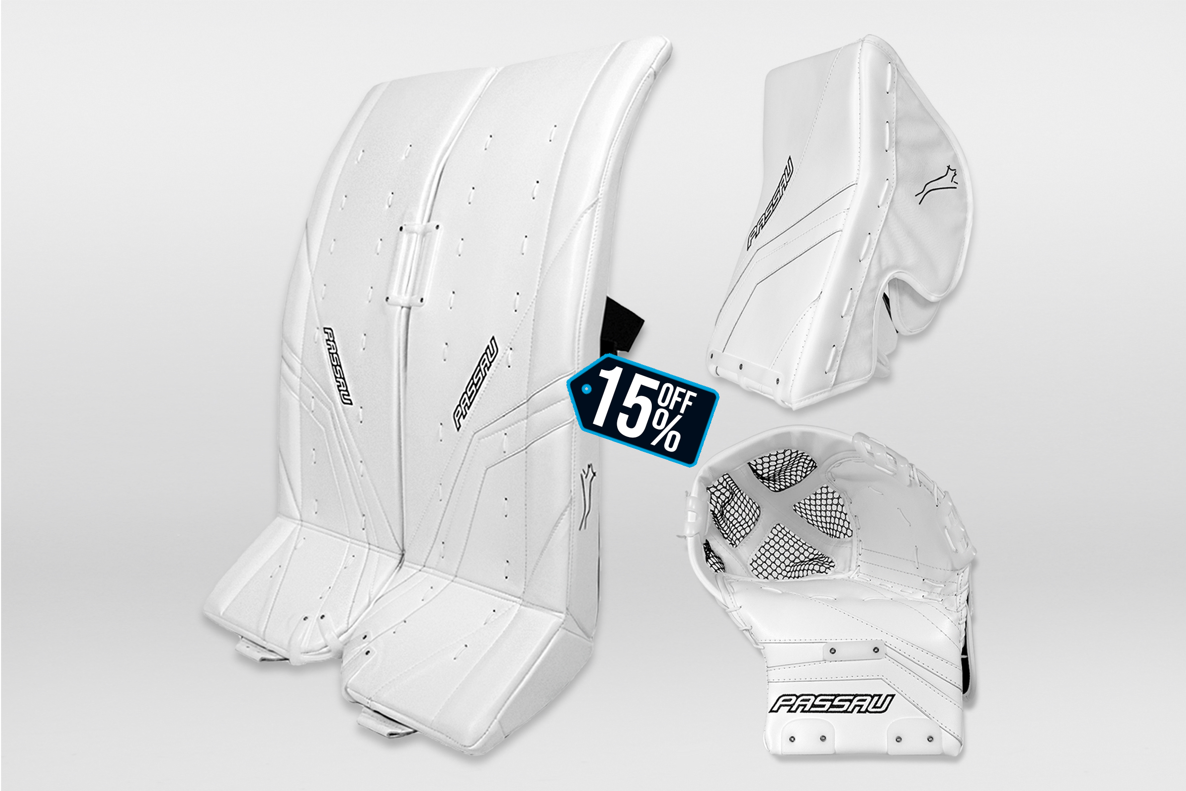 Ensemble complet de DEK Hockey - BLANC - EN STOCK