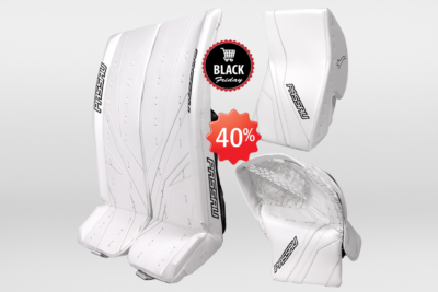 Kit complet Senior Pro – Hockey sur glace - Modèle Starke – BLANC – EN STOCK