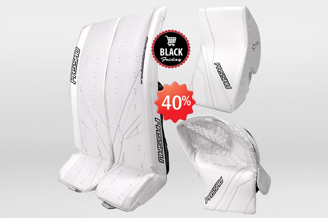 Kit complet Senior Pro – Hockey sur glace - Modèle Starke – BLANC – EN STOCK